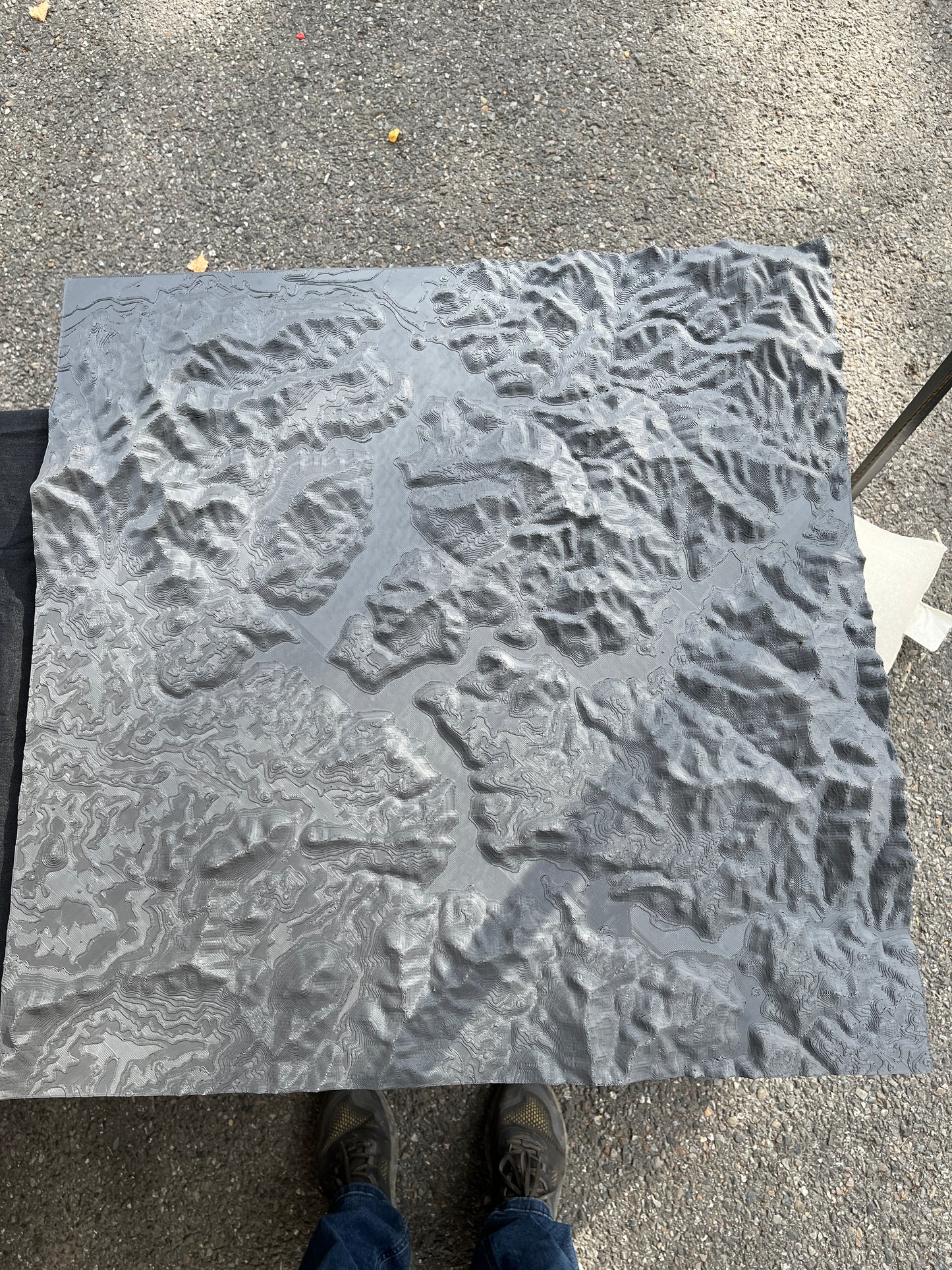 Custom 3D Printed Topographic Maps