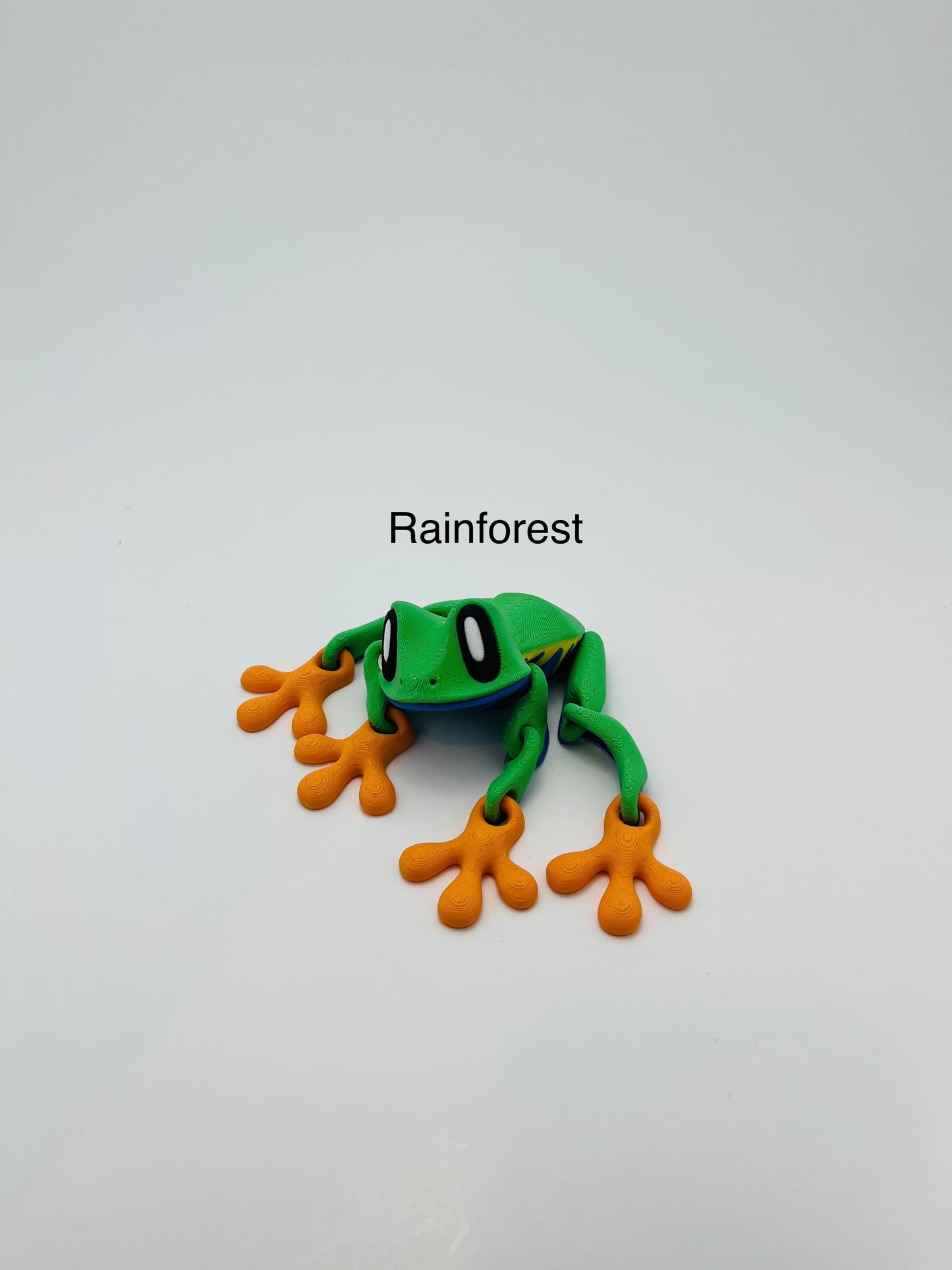 Customizable 3D Printed Frog with Magnetic Feet - Custom Colors - Hanging Frog - Mini Frog