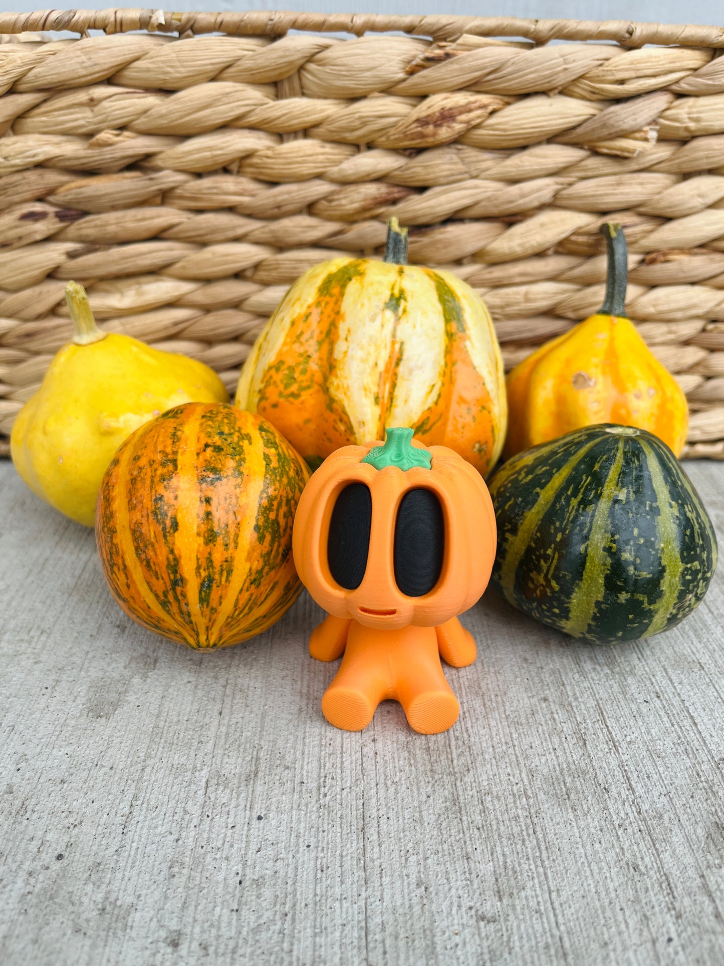 Fun Pumpkin Decor - 3D Printed Pumpkin Characters