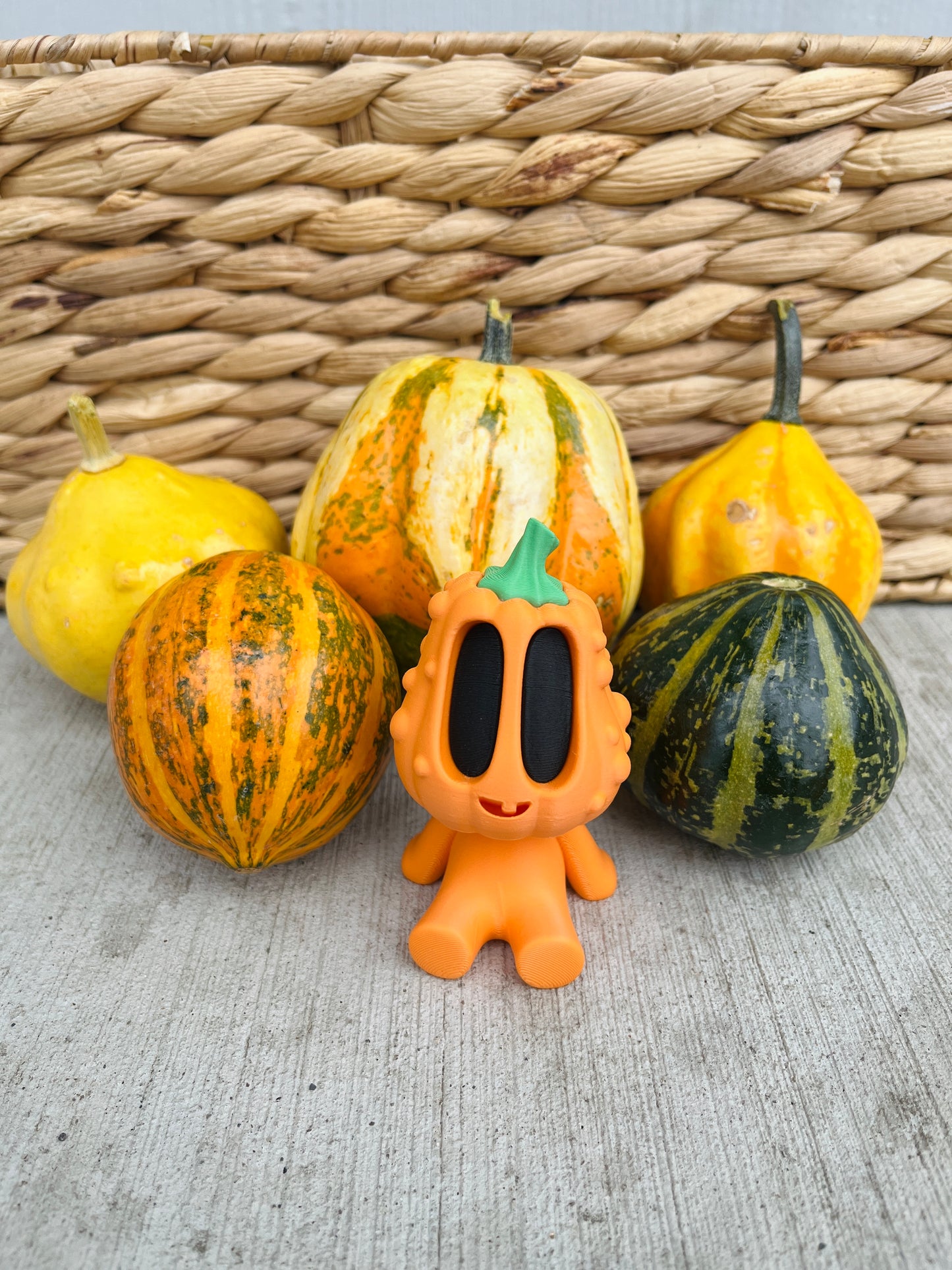 Fun Pumpkin Decor - 3D Printed Pumpkin Characters