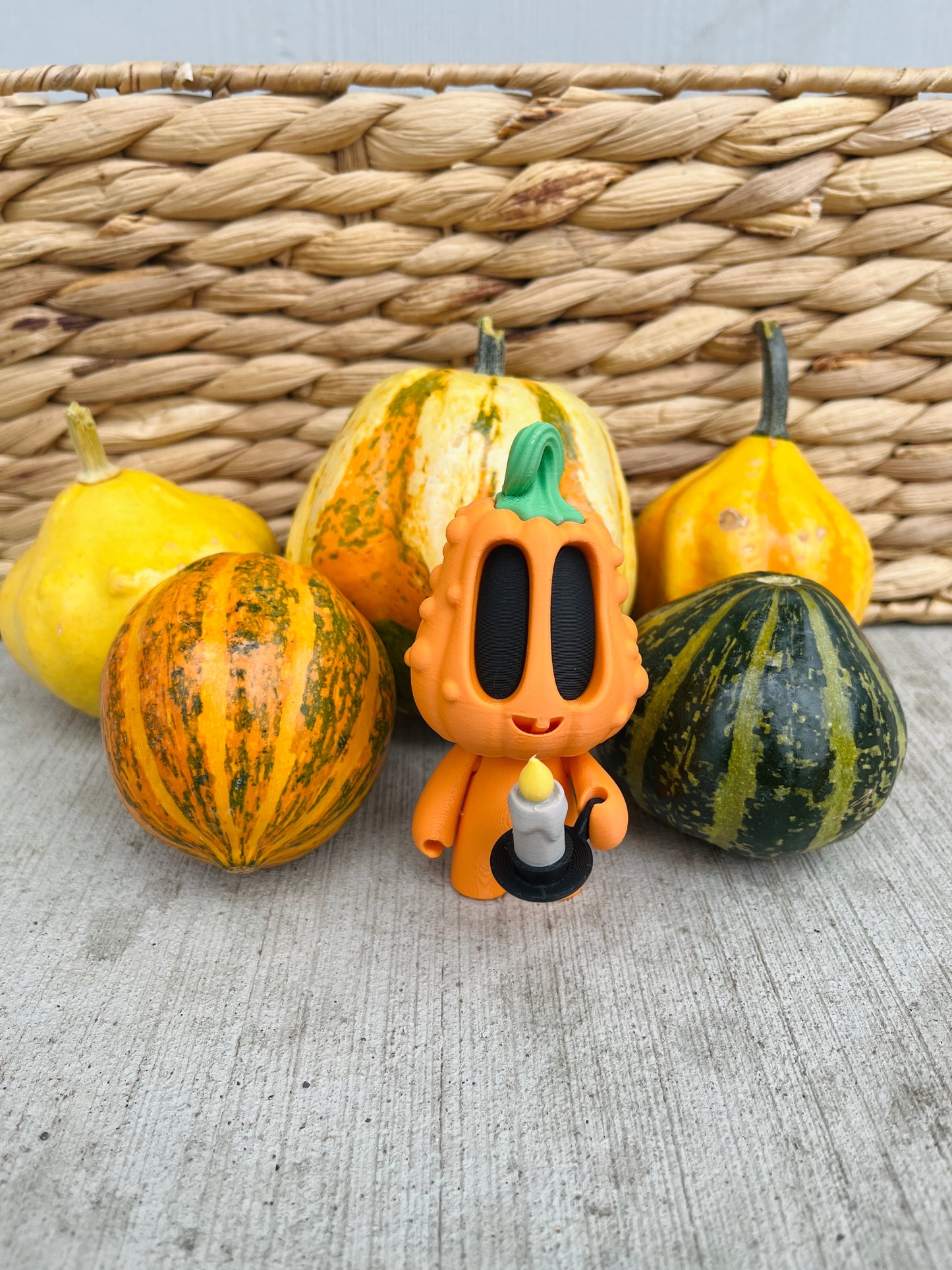 Fun Pumpkin Decor - 3D Printed Pumpkin Characters
